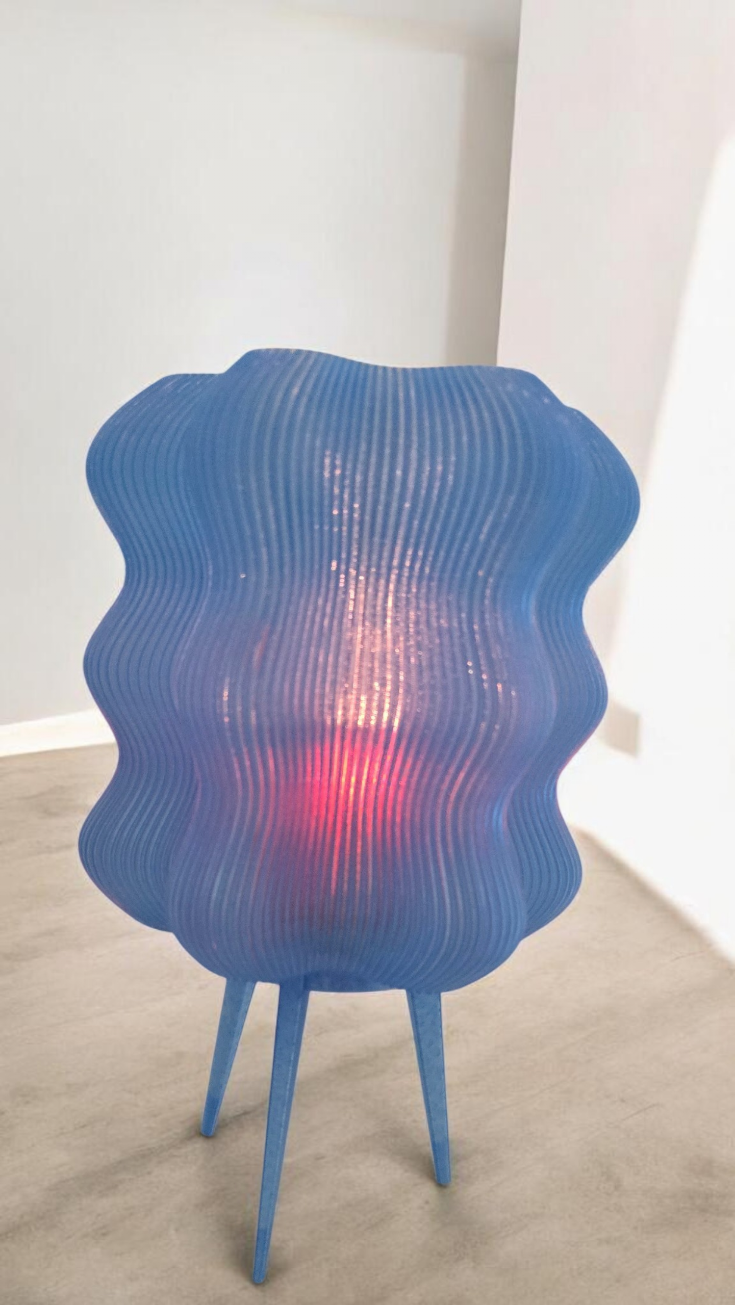 ✨ Lamparina 3D LED – Design Moderno em PETG